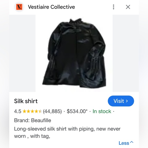 Zoey W. Black satin feeling top dramatic ruffle sleeve high neck pleated Sz S - Picture 11 of 11